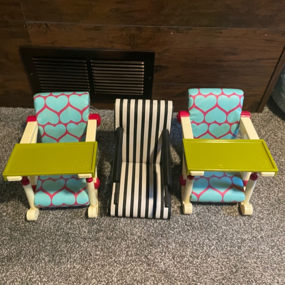18 inch doll high chairs
